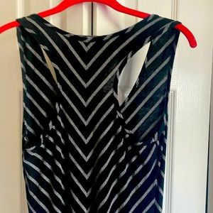 Kenneth Cole maxi dress chevron